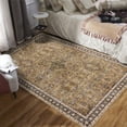 thumbnail image 7 of Washable Rug Runner Vintage Rug Traditional Rug Non-Slip Grey Runner Rugs with Rubber Backing Low-Pile Ultra-Soft Distressed Rug for Kitchen Bedroom 2x6/5x7/6x9/8x10/9x12, 7 of 7