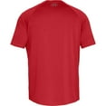 thumbnail image 3 of Under Armour T-Shirt Tech 2.0 pour Hommes, Rouge (600)/Graphite, TG, 3 of 3
