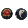 thumbnail image 2 of Baoding Balls Chinese health Massage Exercise Stress Balls -Blue Moon & Sun #3, 2 of 2