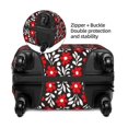 thumbnail image 6 of Uemuo Red Floral Printed Washable Luggage Cover - Fashion Suitcase Protector Fits 18-32 Inch Luggage -Large, 6 of 9