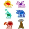 12 Pack Tissue Paper Honeycomb Cutouts Decoration, Dinosaur Party Supplies