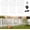 10 Panels, 17 in(H) X 10.8 ft(L), White, variant on 25 Panels Garden Fencing Animal Barrier, 17in (H) X 27ft (L) Dog Dig Fence Barrier, 1.25in Gap Rustproof Metal Stakes Decorative Garden Fence, Ground Defense Border for Outdoor, Yard, Patio, White