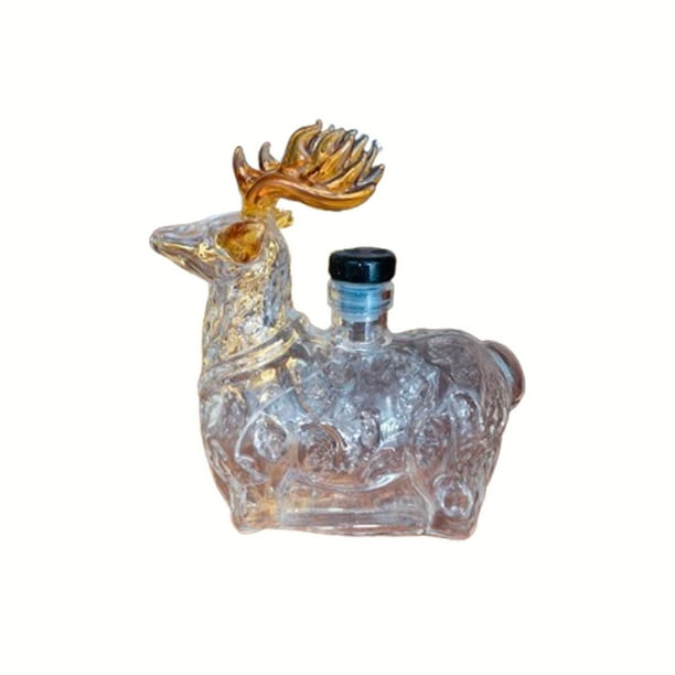 Regalos para Hombres Botella de Whisky en Forma de Animal Salvaje Bebidas Divertidas de Whisky para Hombres Esposo Vidrio de Whisky Tallado Único para Amantes Del Whisky Decoración de la Barra Del Hog