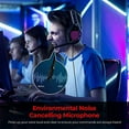 KeesonKimi Iron Gaming Headset, 7.1 Surround Sound with RGB Lighting
