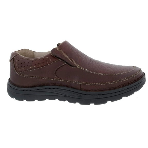 Drew Bexley Ii Men's Casual Shoe In Brown Tumbled Leather