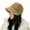 Dark Khaki, variant on Deyuer Women Winter Hat Thick Soft Plush Solid Color Wide Long Brim Soft Anti slip Sun Fisherman Hat Cold Resistant Outdoor Peaked Hat