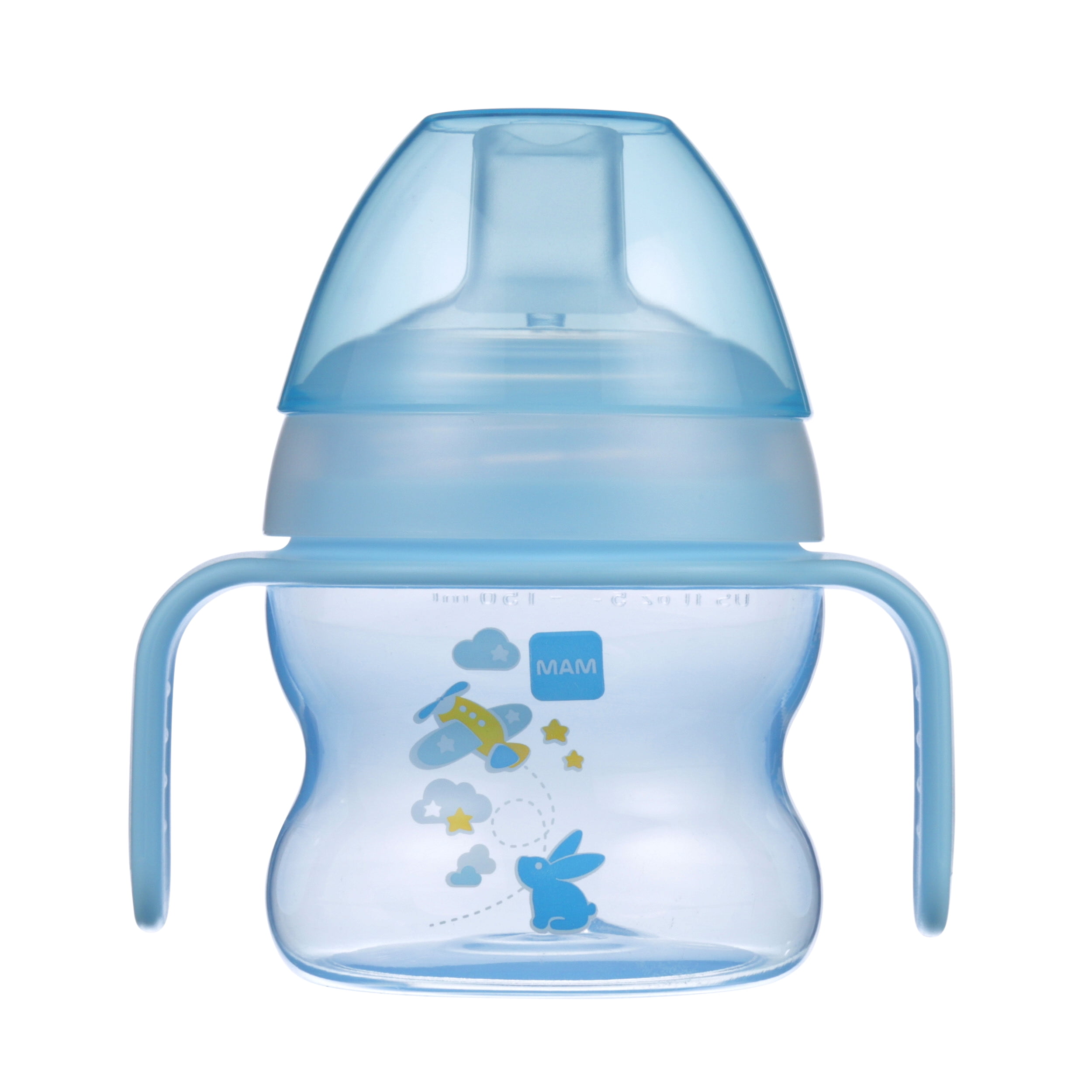 MAM Starter Cup, Starter Cups for Babies with Handles, Boy, 5 Ounces, 1