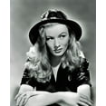 thumbnail image 2 of Hollywood Photo Archive 20x24 Gold Ornate Wood Framed with Double Matting Museum Art Print Titled - I Married a Witch - Veronica Lake, 2 of 4