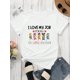 thumbnail image 3 of Women's Casual "I Love My Job For All The Reasons" Graphic Print Short Sleeve Crew Neck T-Shirt Graphic Tees Women Tops, 3 of 5