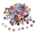 thumbnail image 2 of 100 Pieces Resin Round Loose Beads for Jewelry Making Beading Crafts DIY Necklace Bracelet Supplies 8mm, 2 of 8