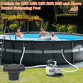 thumbnail image 5 of Junta en T 12427 para Piscinas Ultra Frame. Compatible con Modelos de 4,5 A 4,8 Metros. Repuesto Duradero. 2 Unidades., 5 of 5