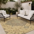 thumbnail image 3 of Addison Rugs Chantille Indoor/Outdoor Traditional Global Gold Machine Washable Rectangle Rug, 8' x 10', 3 of 8