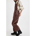 thumbnail image 4 of Datmelove Denim Overalls for Women Barrel Wide Leg Bib Baggy Jeans Adjustable Denim Romper Stretch Jumpsuit Y2K Pants, 4 of 5