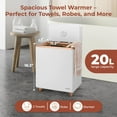 thumbnail image 3 of SereneLife SLTLR460W Rectangular Bucket-Large Capacity Single Touch Towel & Blanket Warmer with Built-in WiFi Capability, Rose Gold, 3 of 7