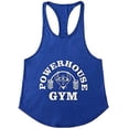 thumbnail image 1 of Men Pure Color Fitness Cotton Vest Bodybuilding Stringer Gym Tank Tops M-XXL, 1 of 3