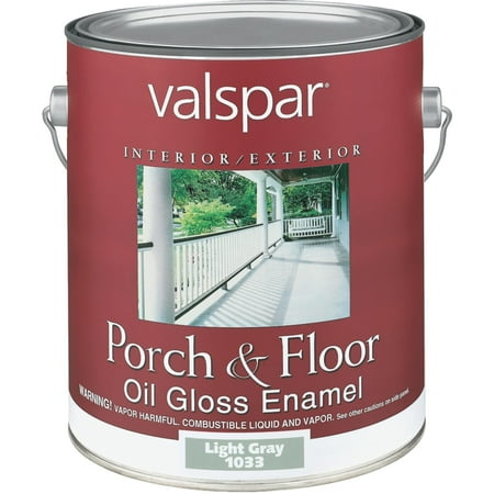 Valspar Oil Based Gloss Porch & Floor Enamel (Best Color For Porch Floor)