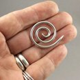 thumbnail image 2 of Tejer Con Aguja Espiral Espiral Cable Aguja Tejer Hogar DIY Chal Bufanda Costura Tejido Plata Sywqhk Libre de BPA, 2 of 5