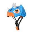 thumbnail image 4 of Casco de ciclismo portátil para niños, adecuado para actividades al aire libre Triceratops azul, 4 of 9