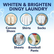 OxiClean White Revive Whitener & Stain Remover Laundry Power Paks, 24 Packs with Microfiber Solid Color Towel by BundleEase