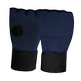 thumbnail image 1 of S SERENABLE Gants de Boxe Demi-Doigts pour Sparring MMA Muay Thai Marine, 1 of 9