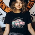 thumbnail image 3 of Farm Fresh Pumpkins Shirt | Vintage Pink Truck Autumn Tee | Fall Harvest T-Shirt, Ash, Size XL, 3 of 6