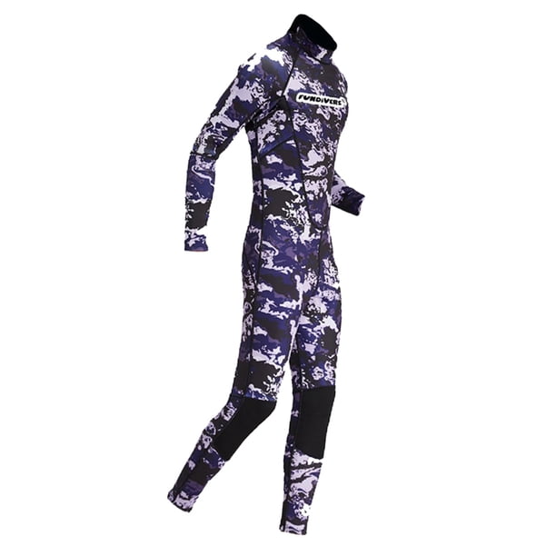 Trajes de Neopreno Premium para Hombre, Traje de Neopreno de 3 Mm, Traje de Buceo de Longitud Completa, Rodillera - Multicolor, XXL Sunnimix Los hombres traje de neopreno
