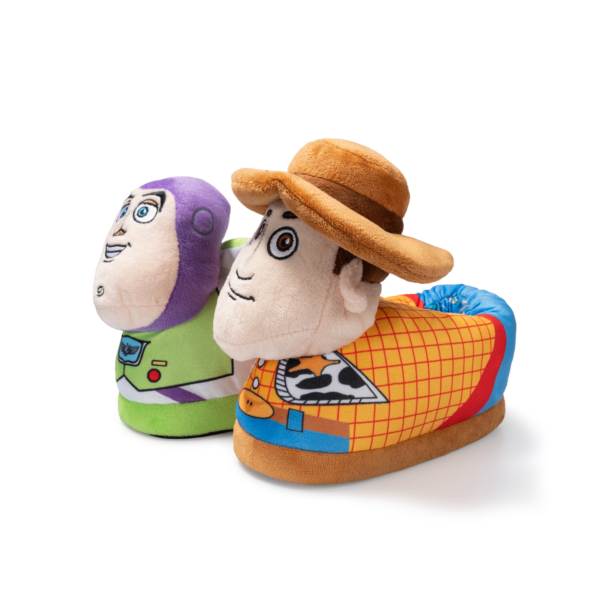 Toy Story Toddler & Little Boys Buzz And Woody 3D Slipper