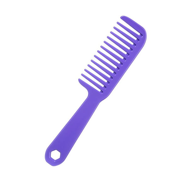 ZPAQI Long Handle Wide Tooth Comb for Easy Detangling and Styling Hairdressing Comb