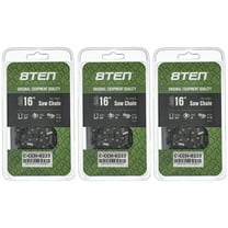 Full Chisel Chainsaw Chain 16 inch .050 3/8 LP 59DL for Homelite 240 3 Pack 810-CCC2445H