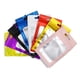thumbnail image 3 of Bolsas gruesas con cierre hermético para joyería, bolsa de plástico holográfica de Color para almacenamiento al por menor, 20-50 piezas, sin agujero, 3 of 5