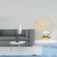 thumbnail image 2 of Escultura de pingüino, estatua de animal, estatua de hoja, adorno de mesa, resina, hierro, artesanía creativa, ideal para dormitorio, sala de estar, c, 2 of 8