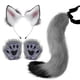 thumbnail image 1 of Conjunto de Felpa Salvador Lolita Cosplay Traje de Juego Gris, 1 of 7