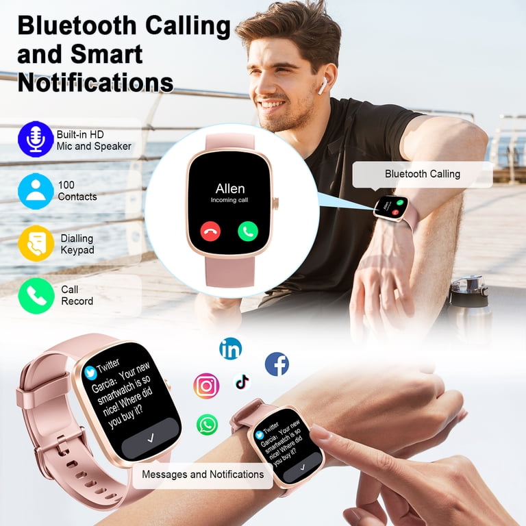 AI Smart Watch for Women Men 1.91