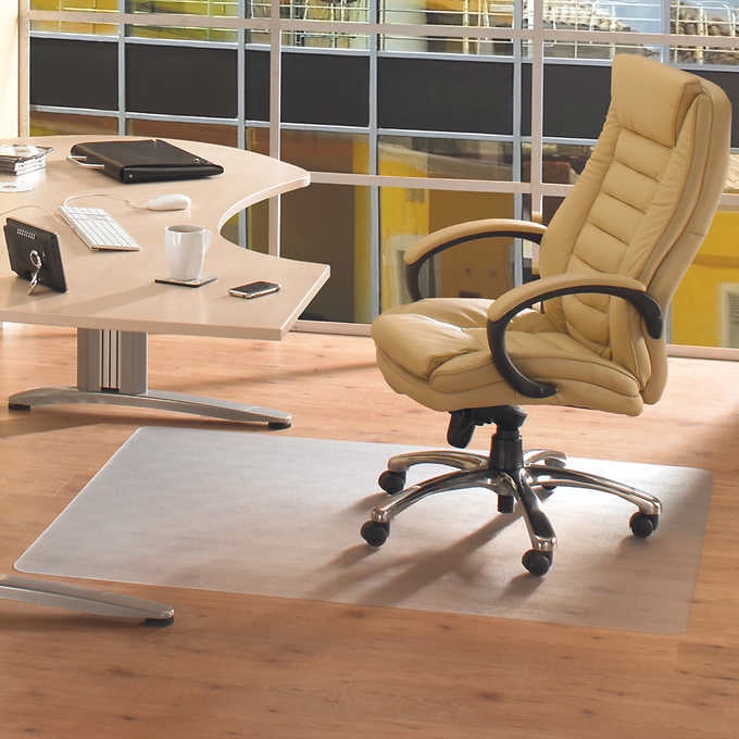 Cleartex Advantagemat Pvc Clear Chair Mat For Hard Floor And