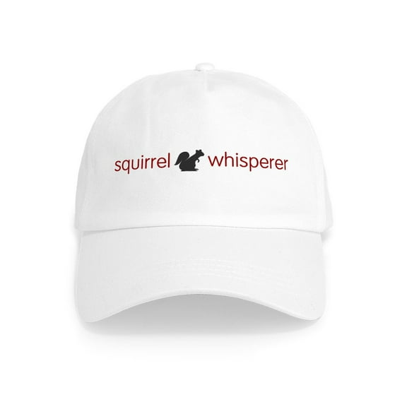 CafePress - Squirrel Whisperer Cap - Adjustable 100% Brushed Unisex Casual Cotton Baseball Cap, Beige, 1