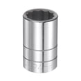 thumbnail image 1 of Unique Bargains 24mm 12 Point Shallow Socket 3/4' Drive Standard Metric Chromium Vanadium Steel, 1 of 5