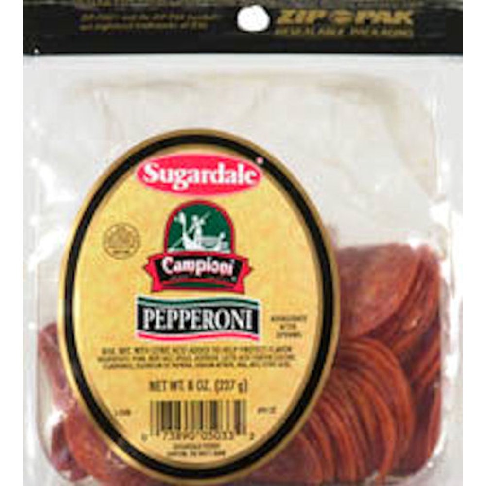Sugardale Campioni Sliced Pepperoni, 5 Oz.