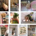 thumbnail image 2 of Rabbit Hay Feeder Rack Wooden Wall-mountable Hay Manger For Small Pets Bunny Chinchilla Guinea Pigs 1pcs Brown), 2 of 3