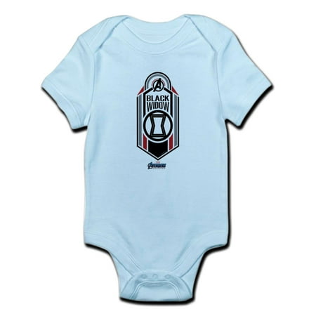 

CafePress - Black Widow - Baby Light Bodysuit