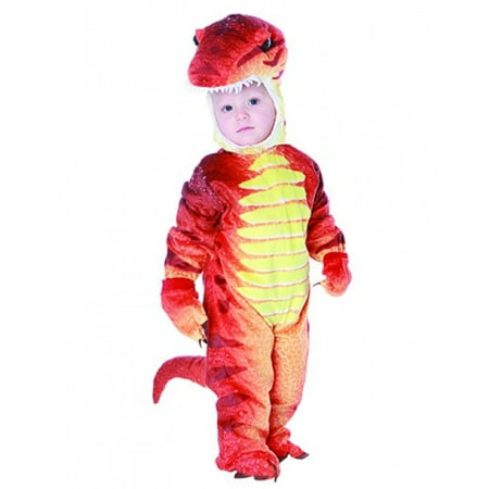 Red Dinosaur Jurassic Baby Animal Toddler Halloween Costume