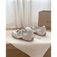 thumbnail image 3 of ELLSIAR Women's Bow Mary Jane Wedge Shoes with Elastic Cross Straps, 3 of 6