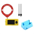 thumbnail image 1 of Kit de Receptor de Radio SI4732 de 10-180 MHz, Pantalla de 1,9 Pulgadas, Receptor de Radio de Corta FM/AM/LSB/USB, Miniradio SI4732 + Soporte 3D, 1 of 8