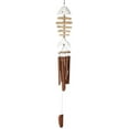 thumbnail image 2 of Cohasset 109W Tail Bone Fish Bamboo Wind Chime, White, 2 of 2