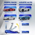 thumbnail image 3 of Gato Hidraulico de Patin HANTEC Doble Piston Perfil bajo 3 Toneladas Hantec Herramienta Automotriz, 3 of 7