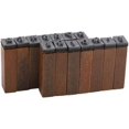 thumbnail image 6 of Alphabet Stamps 70 PCS Vintage Wooden Rubber Letter Number Alphabet Combination Letter Stamp Diary Ablum Wedding Letter Wood Rubber Stamp Set with Vintage Wooden Box Gift (Standard Writing), 6 of 9