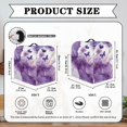 thumbnail image 6 of ZIATUBLES Stand Mixer Cover Waterproof Kitchen Mixer Dust Cover with Adjustable Drawstring Washable Kitchen Appliance Storage Cover for 6-8 Quart Standing Mixer, Butterfly White Violet Yellow Marble, 6 of 7
