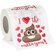 Poop Emoji Gifts, Gag Gift Box, Romantic Toilet Paper, Valentines Day Inflatables, Regalos de San Valentin, Valentines Romantic Toilet Paper, Funny Anniversary Cards