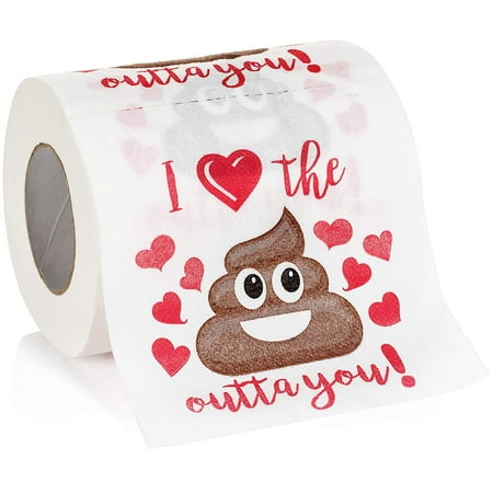 Poop Emoji Gifts, Gag Gift Box, Romantic Toilet Paper, Valentines Day Inflatables, Regalos de San Valentin, Valentines Romantic Toilet Paper, Funny Anniversary Cards
