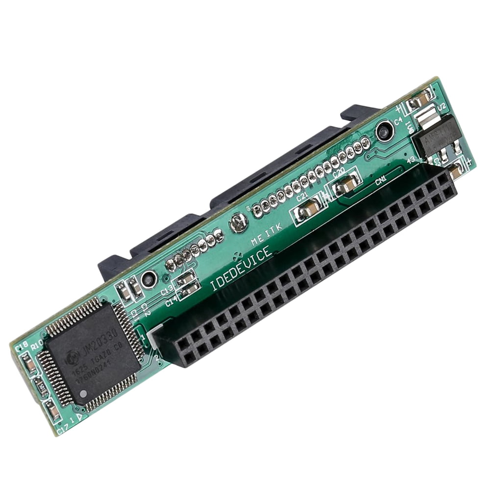 Cable Length Green Connectors mSATA SSD to 44 Pin IDE Converter Adapter As 2.5 Inch IDE HDD for Laptop 