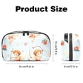 thumbnail image 5 of Cupid Oxford Fabric Digital Pouch for Electronic Devices, Waterproof Travel Case for Cell Phone Charger, Hard Drive, and Cords - 5.9x9.44x3.14 inches, 5 of 6